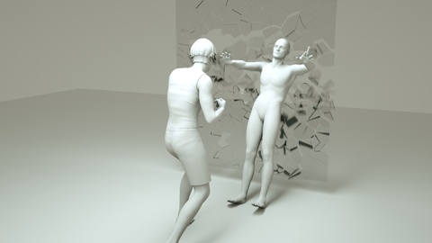 computer crime scene reenactment