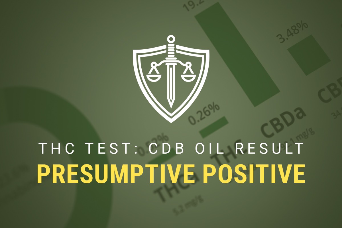 THC Test: Hemp Flower & CBD Oil Fail Drug Test Result